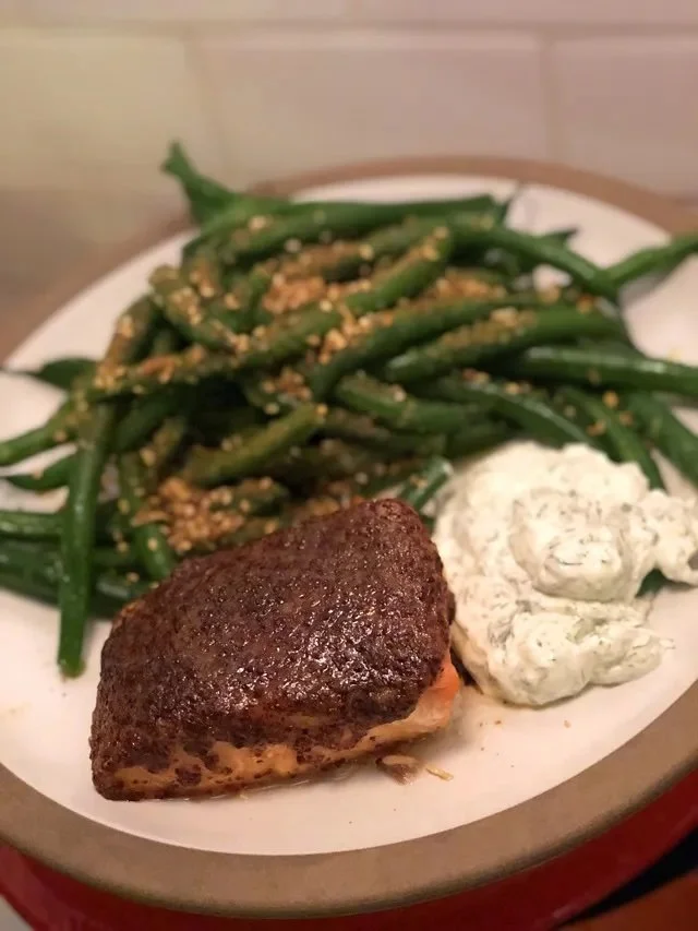 The Miracle of Mustard-Brown-Sugar Salmon