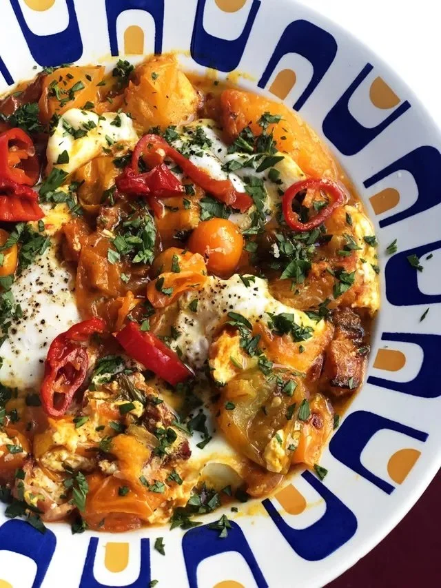 Tomato Salad Shakshuka