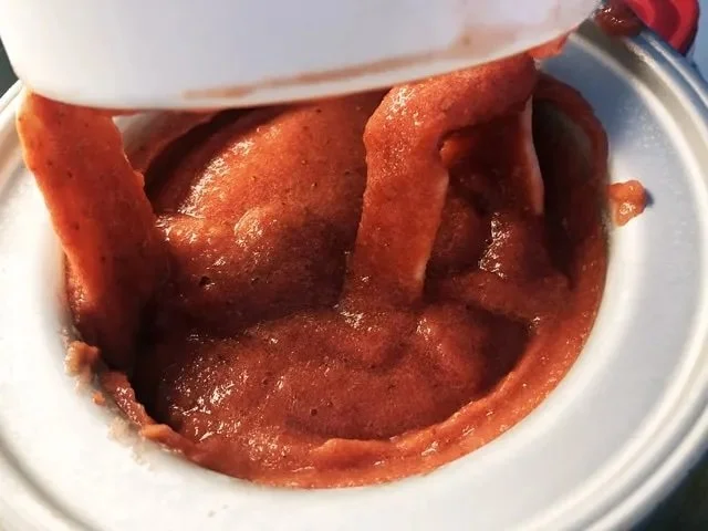 Whole Lemon Strawberry Sorbet