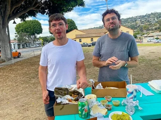 Lunch at La Super-Rica in Santa Barbara