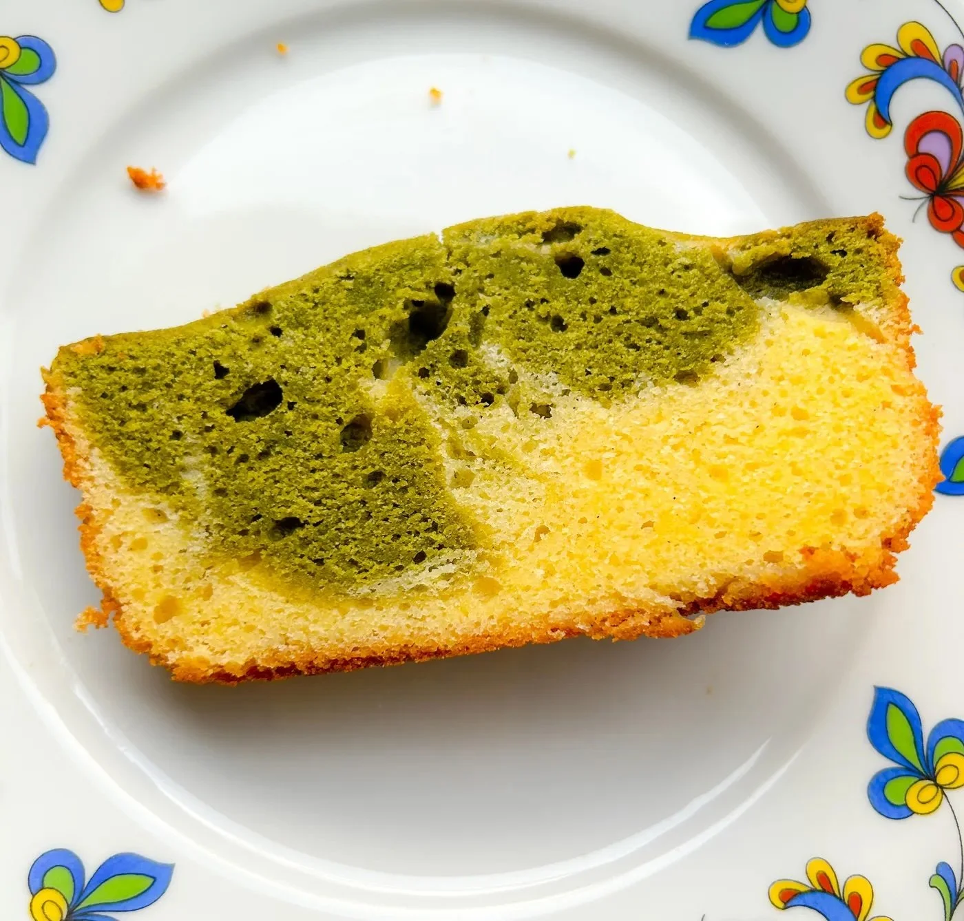 Marbled Matcha Pound Cake