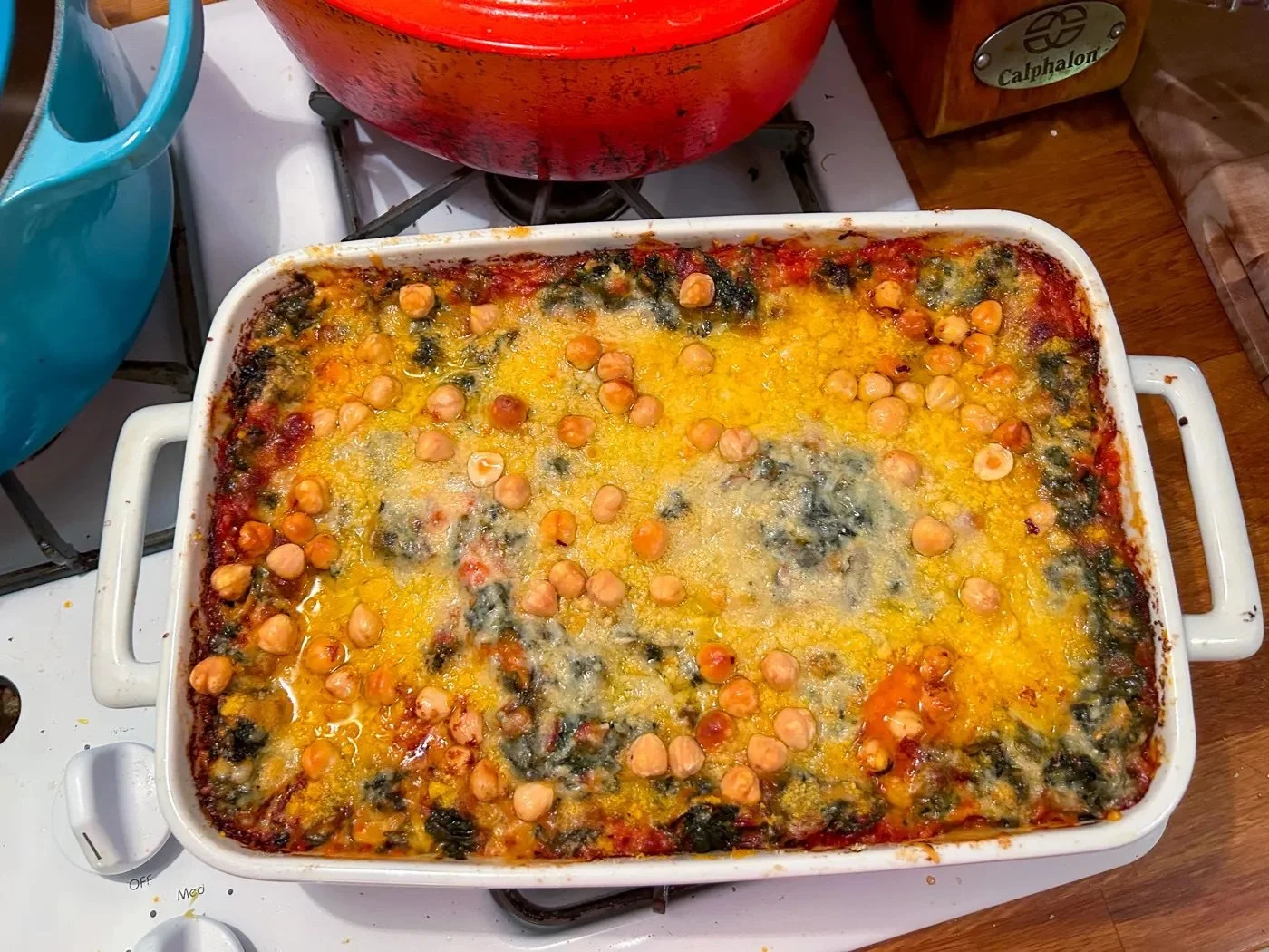 Swiss Chard Lasagna with Gruyère and Hazelnuts