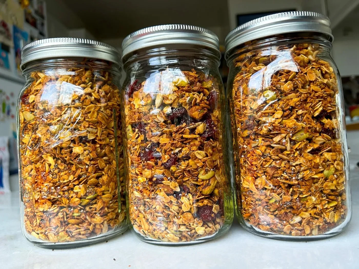 Naturally-Sweetened Granola