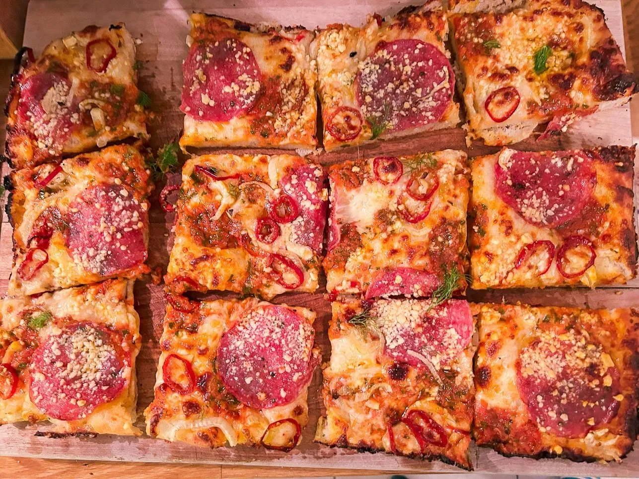 Holy Sheet Pan Pizza