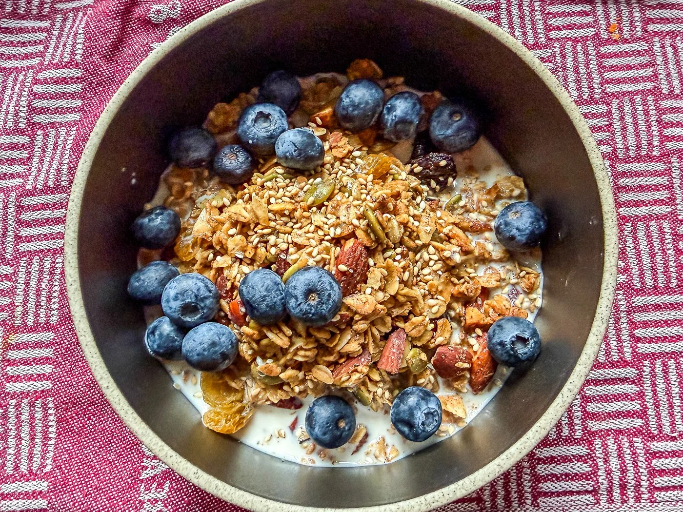 Espresso Tahini Granola