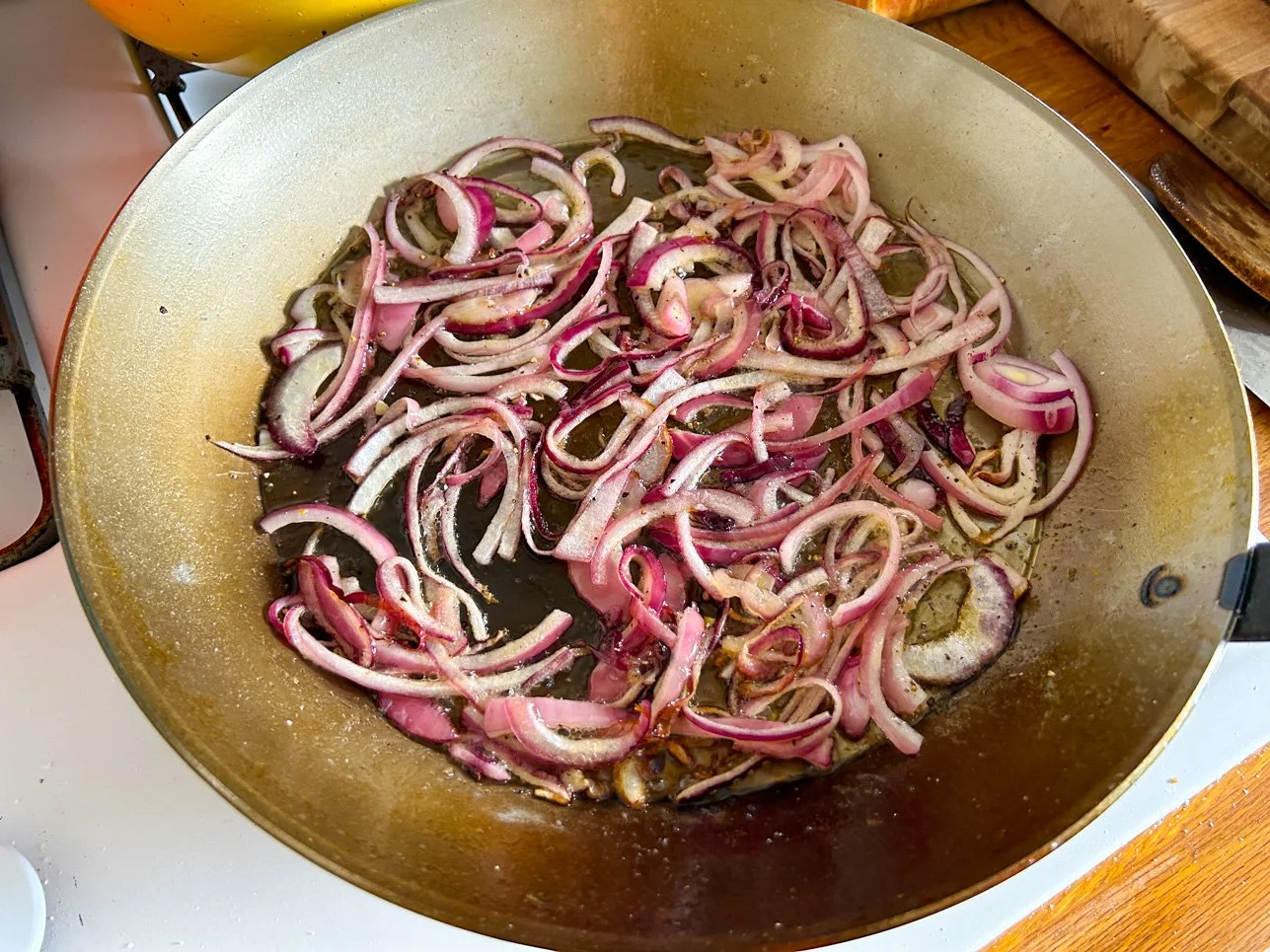 charred onions
