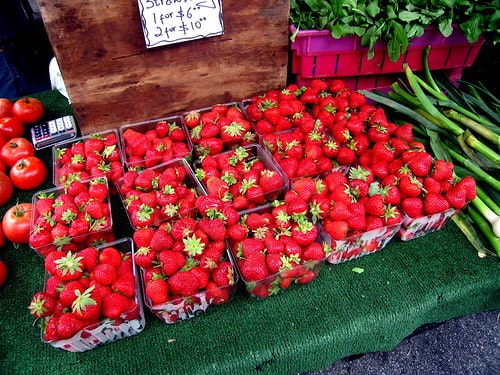 The Strawberries Are Here!  The Strawberries Are Here!