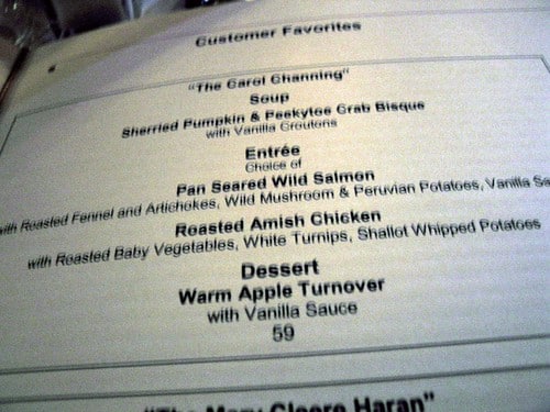 Eating “The Carol Channing” with Carol Channing